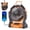 Orange, variant on Aishkimo Portable Rechargeable Fan, 10000mAh Battery Powered Camping Fan with LED Light & Hook, 270° Adjustable, 4-Speed, 1/2/3/4H Timer Camping Fan Essentials for Outdoor Tent Travel BBQ Car_Orange