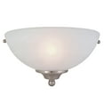 thumbnail image 5 of Design House Millbridge Traditional Satin Nickel 1 Light Indoor Dimmable Wall Sconce with Alabaster Glass, 5 of 17