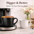 thumbnail image 2 of AmorArc 24 oz Soup Mugs with Handles, Jumbo Ceramic Bowls Mugs Set with handles for Coffee Cereal Cappuccino Snacks, Microwave&Dishwasher safe Soup Cups for Meal-Multicolor, 2 of 9
