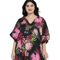 thumbnail image 5 of Oussum Women Kaftan Cover Up Polyester Beach Maxi Dress Plus Size Boho Caftan Gown, 5 of 8