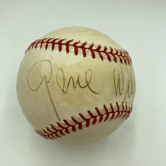 Gene Wilder Signed Autographed Official Major League Baseball With JSA COA