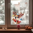 thumbnail image 4 of Tainini Christmas Snowflake Window Clings Stickers , Xmas Decals Holiday Snowflake Santa Claus Reindeer Decals for Party, 4 of 6