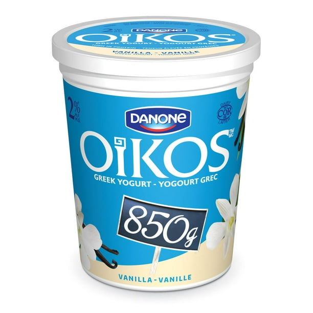 Yogourt Grec à saveur de vanille à 2 % M.G. d'OIKOS
