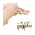 thumbnail image 3 of 50PCS Push Pins with Wooden Clips Thumbtacks Clothespins Paper Clips for Artworks, Notes, Photos, 3 of 7