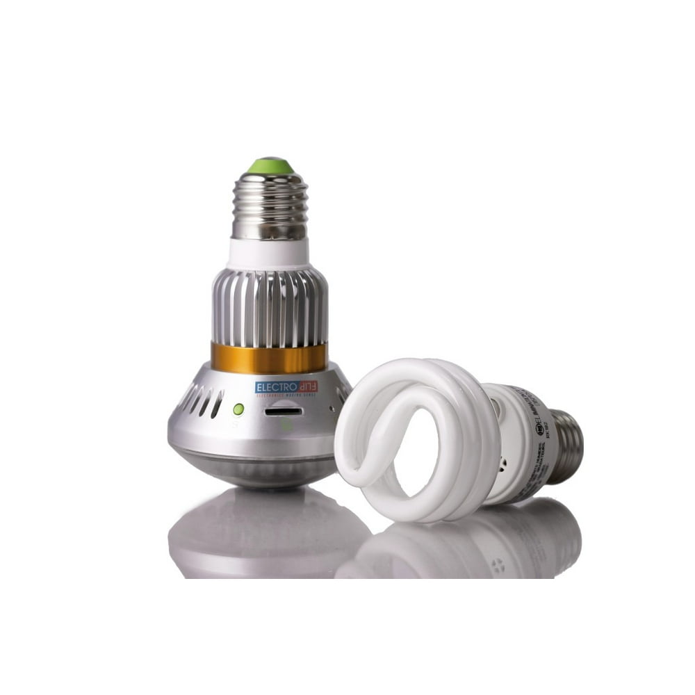 ATM Security Camera Light Bulb Design Surveillance Motion Detect DVR