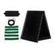 thumbnail image 1 of Pao De Reparación Con Cordón Reutilizable Cómodo Para Silla Plegable Picnic Al Aire Libre Pao Negro Sunnimix Reemplazo del sillón reclinable, 1 of 8