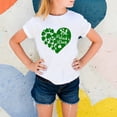 thumbnail image 5 of JIAYUE St Patricks Day Tops For Unisex Kids Boys Girls Cartoon Print Short Sleeve Round Neck Pull-On Lightweight T Shirt Tops For Kids Seasonal Comfortable Layering Shirts, 5 of 5