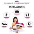 thumbnail image 3 of L.O.L. Surprise! "Pink Bow Diva" Cuddle Pillow, 3 of 5