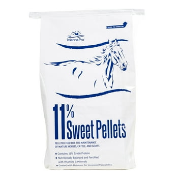 Manna Pro 11 Percent Sweet Feed for Horses, Cattle, and Goats 40lbs