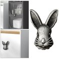 thumbnail image 3 of AMLESO 10X Rabbit Knob Single Hole Handle with Screw for Kitchen Cabinet Dresser Closet, 3 of 8
