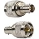 thumbnail image 4 of Enchufe macho UHF de 1/2/4/5 piezas a conector coaxial BNC hembra Jack RF convertidor de adaptador coaxial recto niquelado UHF a conector coaxial BNC Inevent TX1026-03, 4 of 6