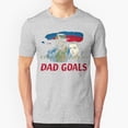 thumbnail image 3 of Camiseta para hombre del programa de televisión Stranger Tee Things Dad Goals Chief Hopper Eleven, 3 of 5