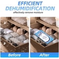 thumbnail image 4 of Wisesorb 25 Gram Moisture Absorbers, 20 Packs Dehumidifier Bags for Bathrooms, Basements, Rvs, Tyvek Packing Premium White Granule Humidity Packets Perfect for Closet, 4 of 7