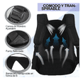thumbnail image 3 of Mochila Para Laptop De 17 Pulgadas Gran Capacidad Lab.G, negro Color:B, 3 of 4