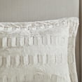 thumbnail image 2 of Madison Park Gia King/Cal King Back Print Long Fur Comforter Mini Set - Blush/White, 2 of 7