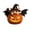 Style3, variant on Halloween Decorations Pineapple Pumpkin LED Light with Carved Jack-O'-Lantern , Top and Textured Design for Yard, Party and Home Decor