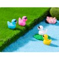 thumbnail image 3 of NUOLUX 20pcs Duck Figurine Micro Landscape Decoration Duck Wearing Glasses Figurine Mini Garden Ornament, 3 of 5