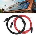 thumbnail image 4 of Cable De Panel Solar, Cable De Extensión Solar Rojo Y Negro 2 Piezas Para Uso En Exteriores ANGGREK 3M, 4 of 8