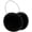 Black, variant on Soft Plush Earmuffs Outdoor Ear Warmers Furry Muffs Cute Warm Cover Winter Protectors Cold Weather Fluffy with Pearl Headband Black -