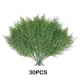 thumbnail image 2 of Cateissary 30 pack/lote DIY diversión con decoraciones para árboles de Navidad blancas ramitas de purpurina para artículos versátiles verde 30 Uds., 2 of 6
