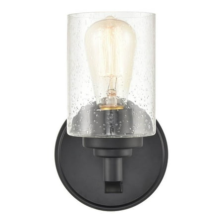 

Millennium Lighting 9 1 Light Modern Metal Wall Sconce in Matte Black