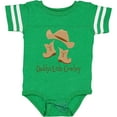 thumbnail image 3 of Inktastic Daddy's Little Cowboy Boys Baby Bodysuit, 3 of 5