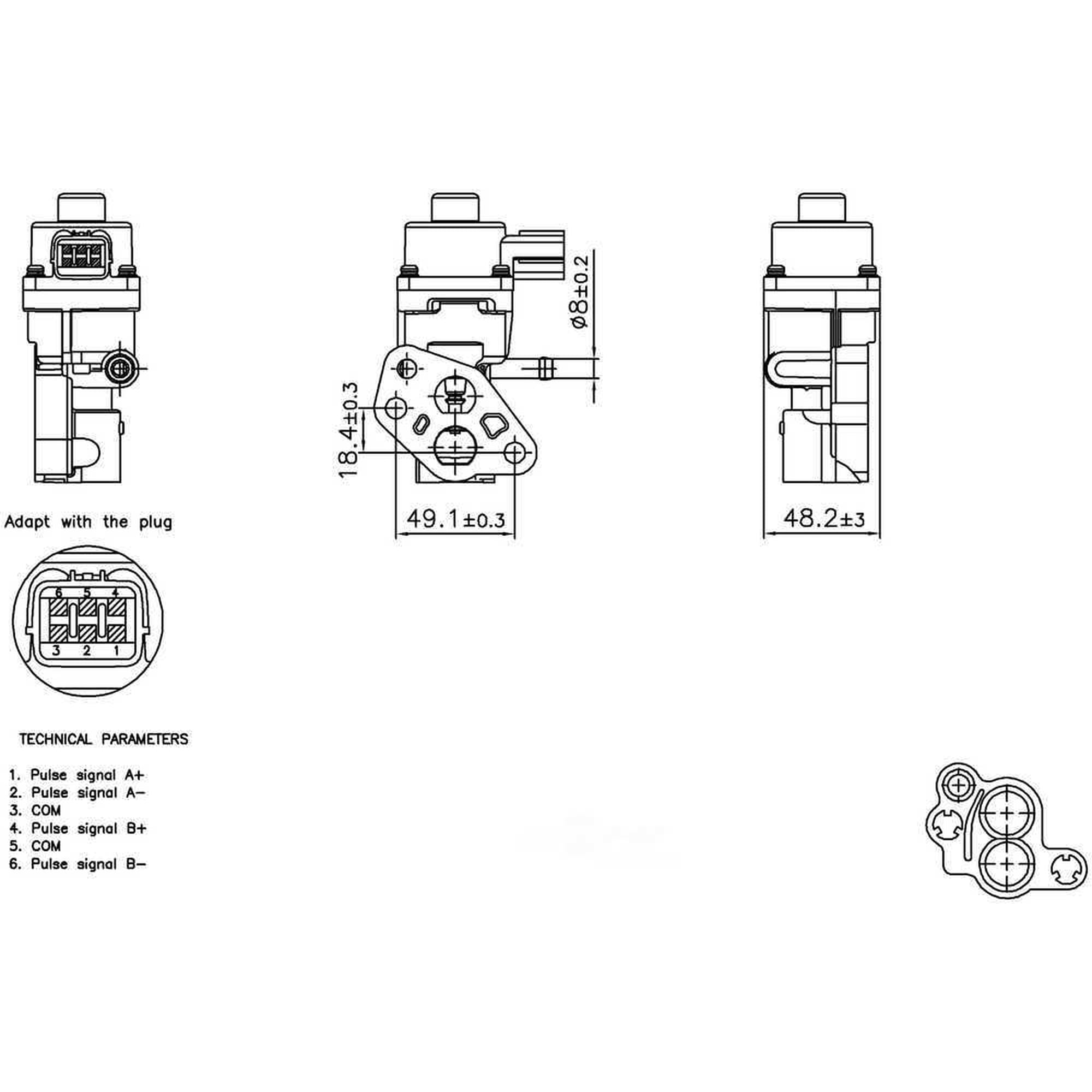 Nissens 98365 Exhaust Gas Recirculation (EGR) Valve