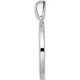 thumbnail image 2 of 14K White Gold Gatsby Diamond Initial A Charm (Width 17.81) - Jbsp, 2 of 5