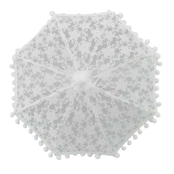 Paraguas de encaje, Paraguas de encaje blanco Paraguas de encaje blanco vintage Paraguas de novia vintage Diseño de última generación
