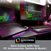 Monster Smart 50ft LED Strip Lights, Multicolor LED Lights for Bedroom, Sound Reactive, App & Voice Control