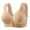 Khaki, variant on WCJM Up To 50% Off Bra Comfort Fit Brief Bikini Cotton Bra Beige,80