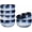 Dark Blue, variant on Ceramic Small Bowls for Kitchen, Set of 6, 9 oz Ice Cream Bowls, Small Bowl Set for Dipping, Breakfast, Oatmeal, Microwave and Dishwasher Safe (Navy Blue)