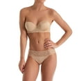 thumbnail image 6 of Calvin Klein Seductive Comfort Lace Strapless Bra, Bare, 30DD, 6 of 11