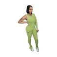 thumbnail image 2 of Ribbed Jumpsuit (M, Black), 2 of 10