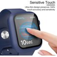 thumbnail image 4 of 2 Pack Hard Case Compatible for Apple Watch SE/Series 6/5/4 40mm with 9H Tempered Glass Screen Protector, [Touch Sensitive] [Full Coverage] Slim Bumper Protective Cover for iWatch 40mm (Blue, 40mm), 4 of 5