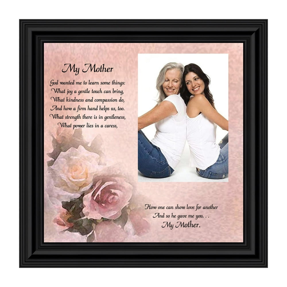 My Mother, Gift from Daughter for Mother, Personalized Picture Frame