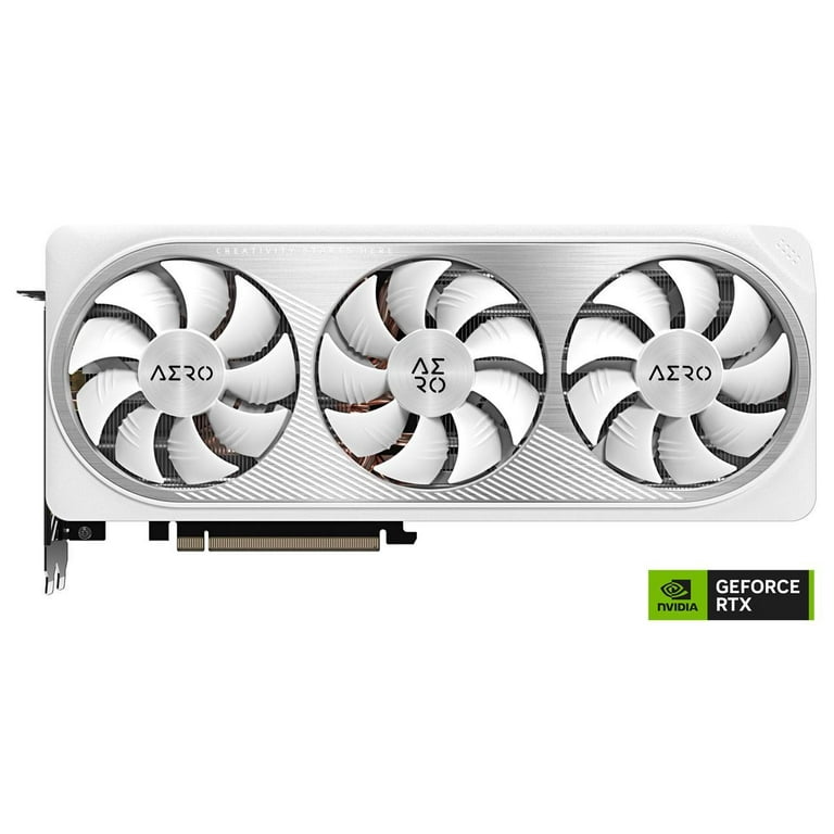 GIGABYTE GeForce RTX 4070 SUPER AERO OC 12G GPU, 3x WINDFORCE Fans