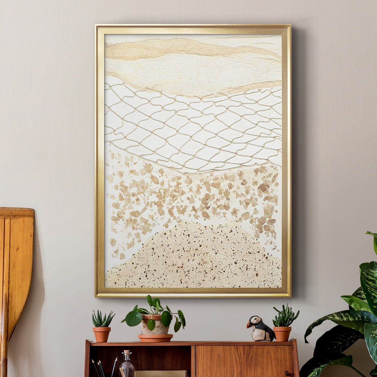 Coast Away II Premium Framed Print, in Gold, Black, or Silver - Ready to Hang
