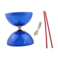 thumbnail image 1 of Juguete de malabarismo con bola de diábolo, juguete ligero y fácil de transportar para hacer ejercicio, juego de diábolo chino, juguete de habilidad para niños y ancianos azul, 1 of 8