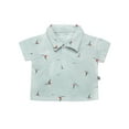 thumbnail image 2 of Modern Moments by Gerber Baby Boy Short Sleeve Shirt and Short Outfit Set, 2-Piece, Sizes 0/3 Months - 24 Months, 2 of 14