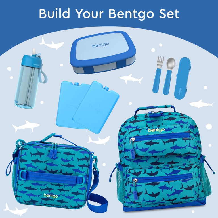 Bentgo Kids Bento Lunch Box, 5-Compartment Blue photo 5