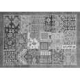 thumbnail image 1 of Ahgly Company Indoor Rectangle Abstract Gray Modern Area Rugs, 5' x 8', 1 of 4