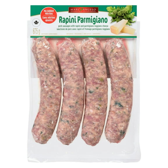 Marcangelo Pork Sausages With Rapini and Parmigiano Reggiano Cheese, 678 g