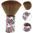 thumbnail image 3 of Cepillo plumero para el cuello de barbero con cerdas suaves y mango ergonómico de madera para cortes de pelo en salones., 3 of 5