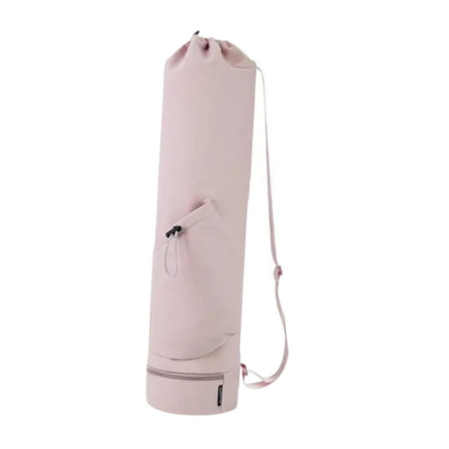 Bolsa para esterilla de Yoga lavable con correa ajustable, bolso de hombro para oficina, gimnasio, Yoga rosa