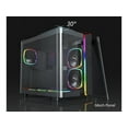 thumbnail image 4 of MONTECH, KING 95 PRO Dual-Chamber ATX Mid-Tower PC Gaming Case, High-Airflow, Toolless Panels, Sturdy Curved Tempered Glass Front, Six ARGB PWM Fan Pre-installed with Fan Hub, Black, 4 of 5
