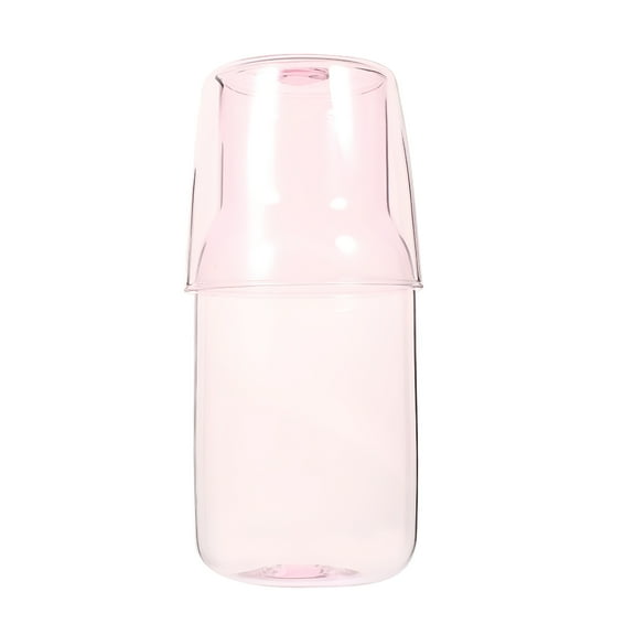 ACDANC 1 Set of Household Water Jug Convenient Glass Carafe Bedroom Bedside Carafe Drinking Accessory