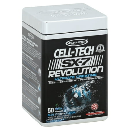 MuscleTech Ultimate Blue Cherry Fusion Creatine 11.21 oz