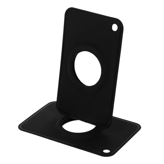 Hytrove Black Tpu Tag Protector Stylish Anti-Lost Charm for Wallet and Bag 2Pcs