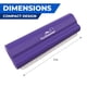 thumbnail image 3 of Cepillo para deshedar EquiGroomer para perros y gatos, color morado, 3 of 8